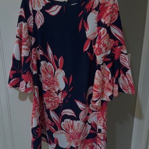 Eliza J floral dress 14w